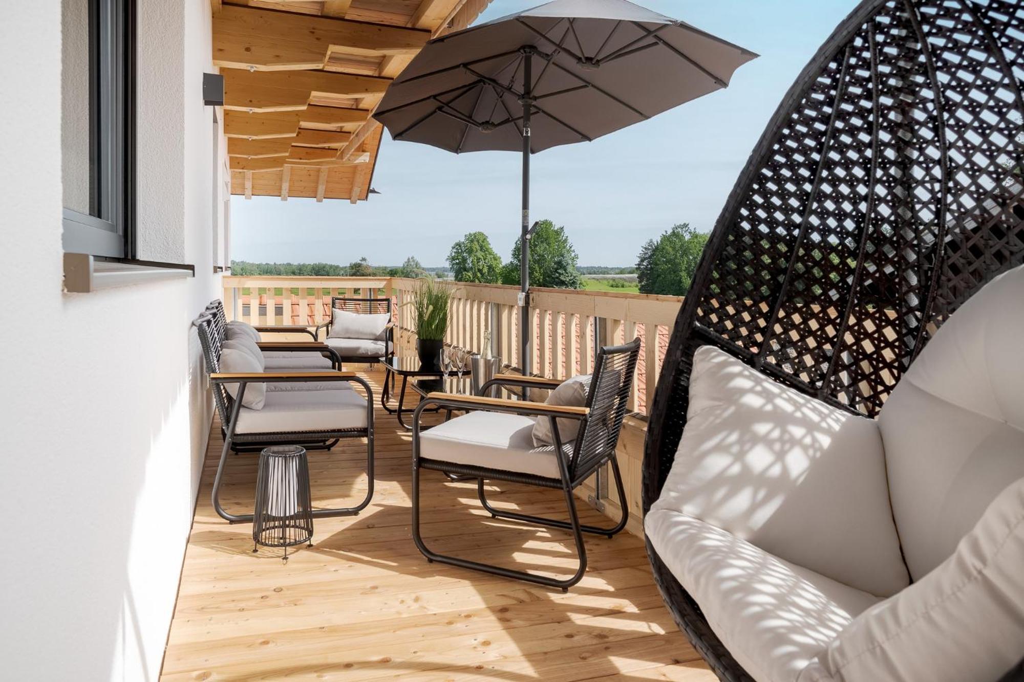 Fenjoy: Ferienapartment In Neubau / Balkon / Bbq Apartment