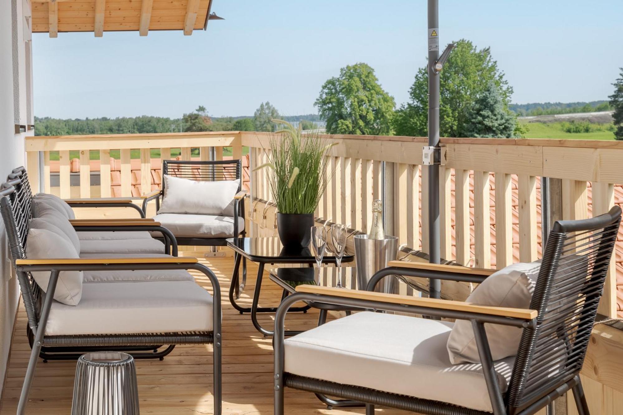 Fenjoy: Ferienapartment In Neubau / Balkon / Bbq Bernau am Chiemsee